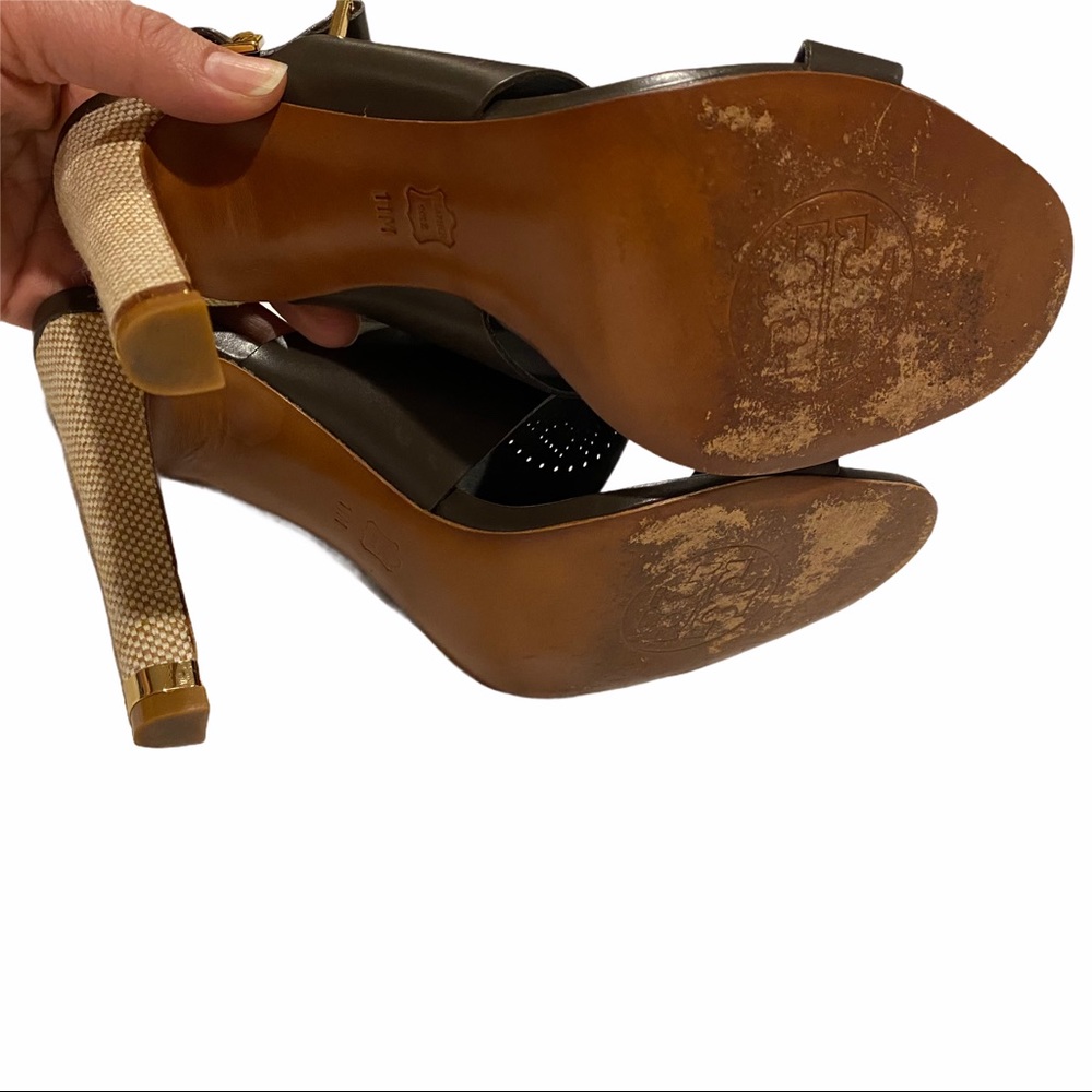 Tory Burch Gabriella Logo heeled sandals - Picture 7 of 16